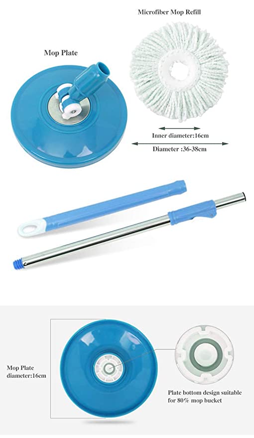 Smart Spin Mop β Replacement Parts Only (No Bucket)