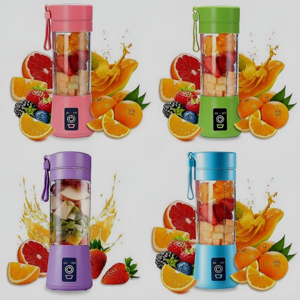 Portable Mini Juicer Blender - 6 Blade
