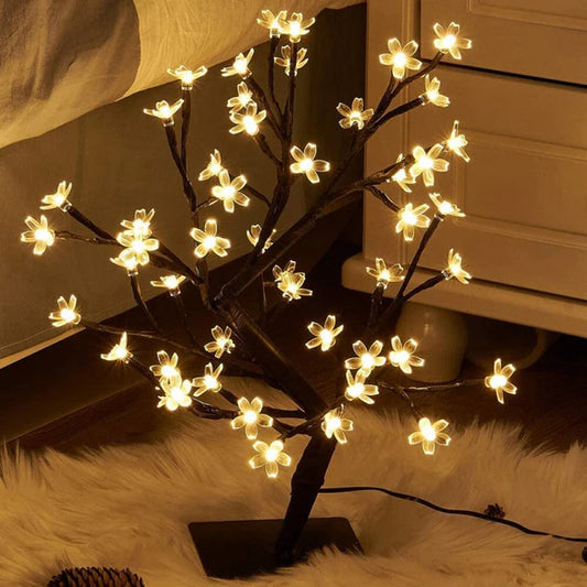 Led Cherry Blossom Bloom Table Lamp