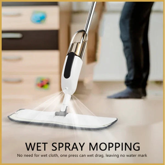 All-in-One Microfiber Spray Mop – Wet & Dry"